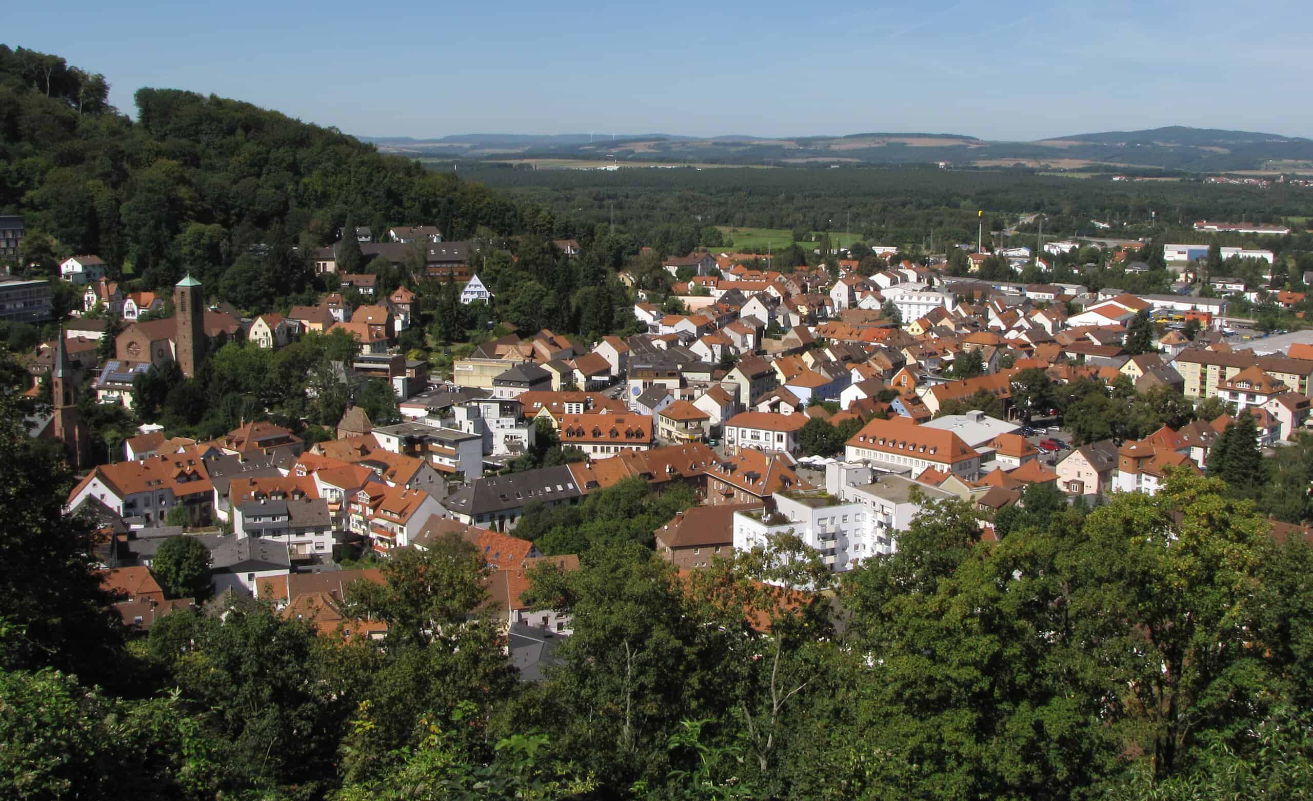Blick auf Landstuhl